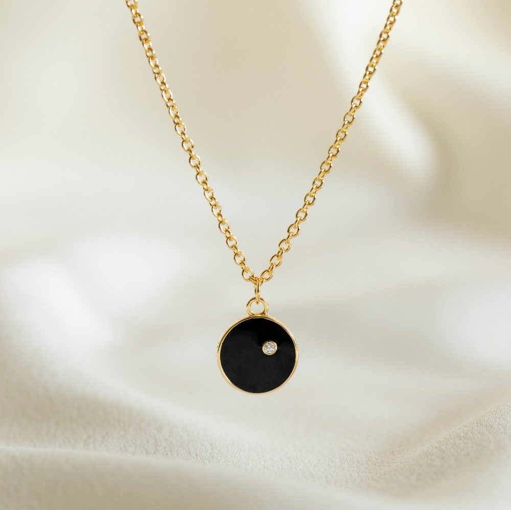 Minimalist Solitaire Necklace (S925)